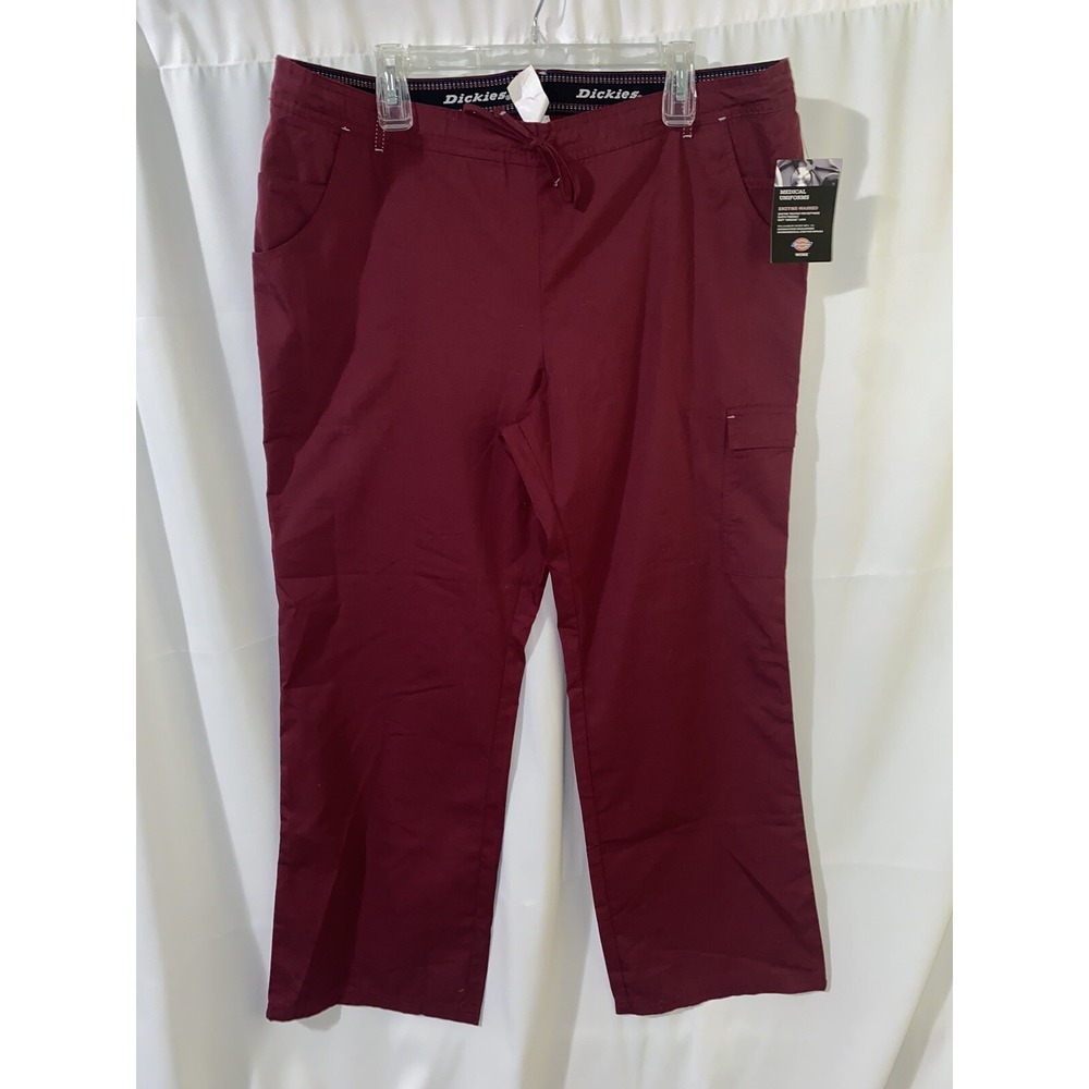 Dickies Enzyme Washed Medical Uniform Pants Jr Fit XL New with Tag